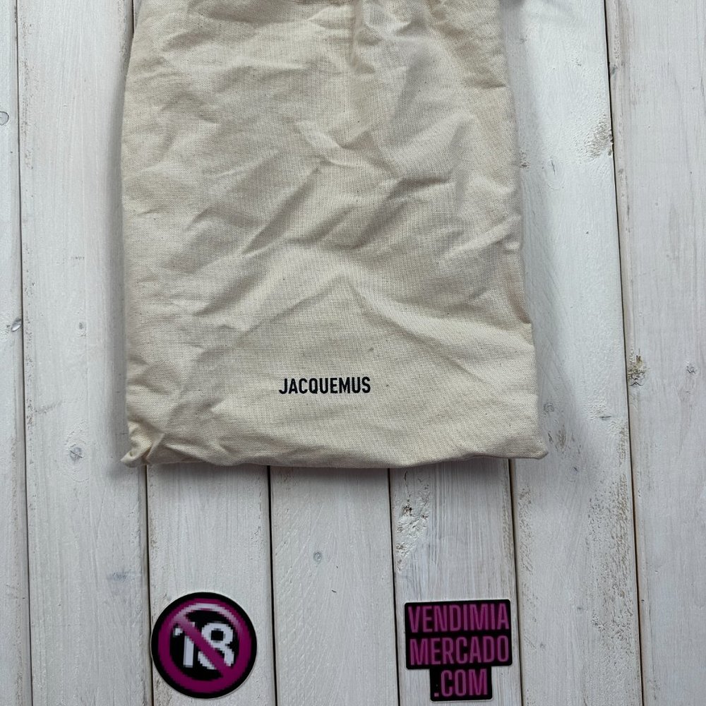 JACQUEMUS " Le bob Artichaut " Large Brim Drawstring Bucket Hat - Picture 8 of 11